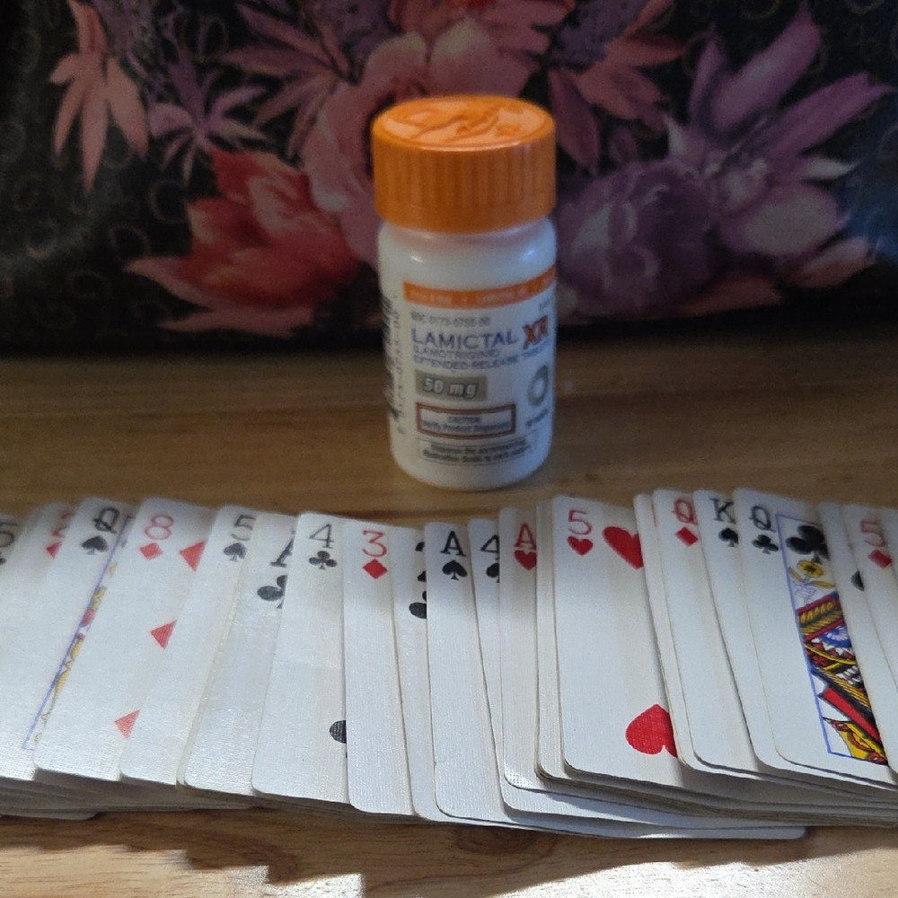 Playing Card Set, Lamictal XR 50mg 30ct
